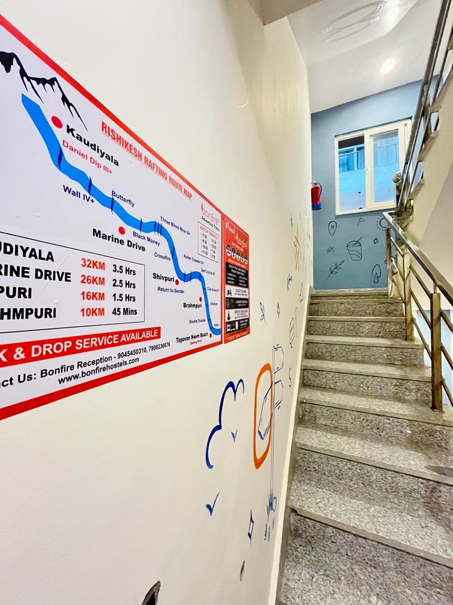Bonfire Hostels Ришикеш Экстерьер фото